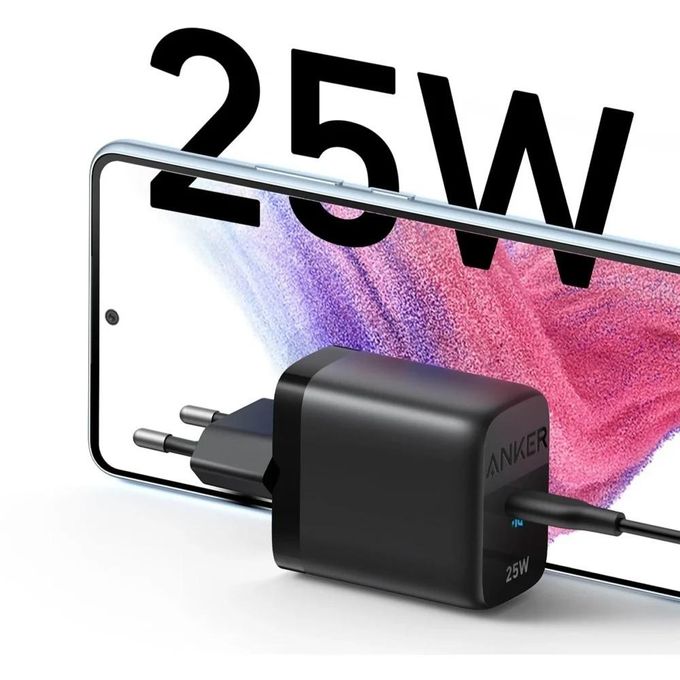 Chargeur Anker 312 ACE 25W USB-C A2642G11 Maroc